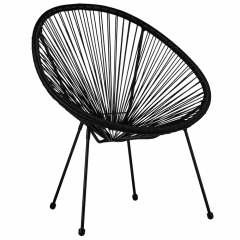 Кресло садовое "Уют", черное, 87 см (9114-001)