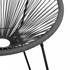 Кресло садовое "Уют", серое, 87 см (9114-003)