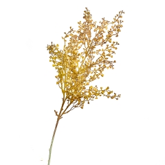 Куст пастушьей сумки желто-золотой искусственный (8408-034)
