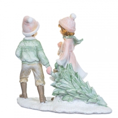 Фигурка "Дети на снегу" (2007-028)