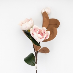 Латексна магнолія, ніжно-рожева, 95 см ВРЯТОВАНА ПОЗИЦІЯ (9259-033)