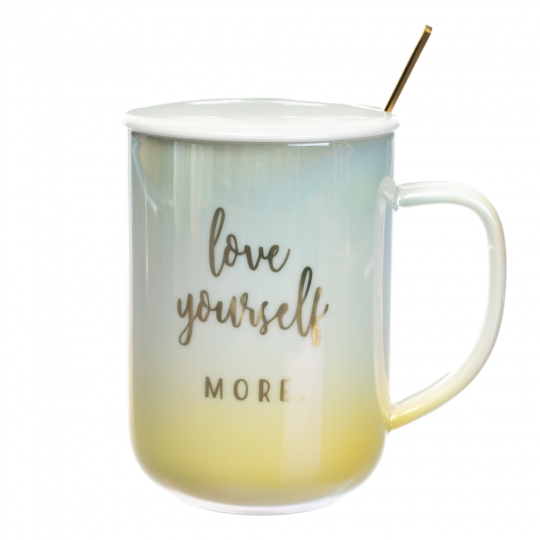 Чашка "Love yourself", 400 мл. (8805-011)
