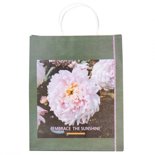 Подарунковий пакет "Квіткове натхнення", 32 * 26 * 12 см (8930-009)