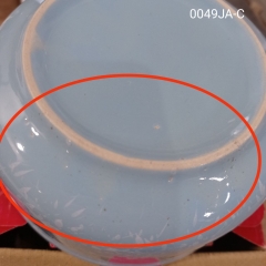 УЦІНКА Набір керамічних контейнерів з вакуумною кришкою "Голубий" (Дефект фарбування,дефект лиття,плями) (00BR-049JA-C)