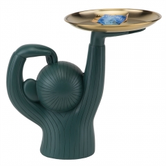 Статуэтка "Обезьяна" 25 см, белая (8924-008)