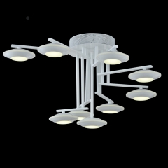 Люстра подвесная черная на 9 ламп (OK021/9A (A)) (OK021/9A (A))