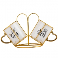 Набор кружек "Королева и Король", 300 мл * Рандомный выбор дизайна (9028-013)