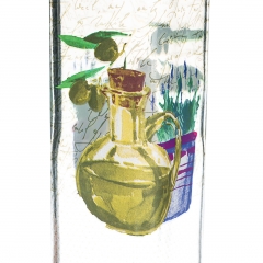 Пляшка для олії, 1 шт (550 мл) (011AW-2)