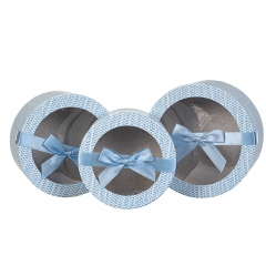 Набор коробок "Нежность" 3 шт, голубой (8300-018)