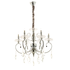 Люстра хрустальная в цвете хром на 6 ламп (OU110/6) (OU110/6)