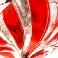 Люстра пристібна червоного кольору на 2 лампи (SN001R)