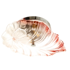Люстра пристібна коралового кольору на 2 лампи (SN002P)