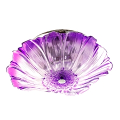 Люстра пристібна фіолетового кольору на 3 лампи (SN003P)