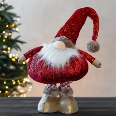 Фигурка телескопическая "Празднечный гном", 60 см (9241-008)