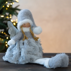 Фигурка "Маленькая фея", серая, 25 см (9241-013)