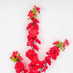 Искусственная ветка "Сакура", ярко-розовая, 63 см (9296-001)