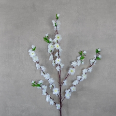 Искусственная ветка "Сакура", белая, 124 см (9296-005)