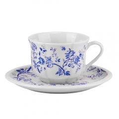 УЦІНКА Чашка з блюдцем "Блакитні сни", 250 мл (Дефект фарбування) (00BR-9198-021/1)