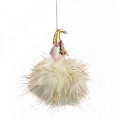 Подвеска "Дед Мороз с елкой" (6003-015)