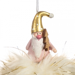 Подвеска "Дед Мороз с елкой" (6003-015)