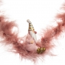 Підвіска "Пухнасте серце" рожеве (6003-035)
