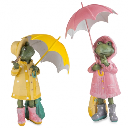 Набір статуеток  "Frogs" (тільки 1 фігурка, рожева) (00BR-8941-012)