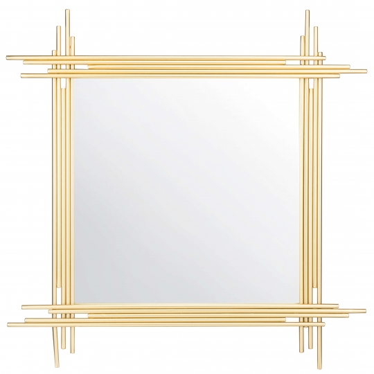 Дзеркало настінне "Злато", 80 см (САМОВИВІЗ АБО ОКРЕМА ТТН) (8925-014)