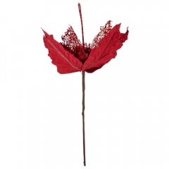 Декоративный цветок "Мелоханье", красный, 30 см (9171-037)