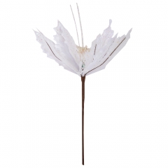 Декоративный цветок "Мелоханье", белый, 30 см (9171-041)