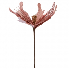 Декоративный цветок "Мелоханье", розовый, 30 см (9171-042)