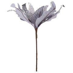 Декоративный цветок "Мелоханье", серый, 30 см (9171-046)