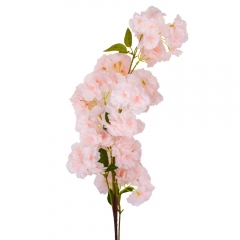 Искусственная ветка "Сакура", кремово-розовая, 105 см (9235-002)