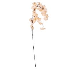 Искусственная свисающая ветка "Сакура", персиковая, 130 см (9235-005)