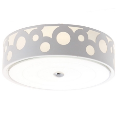 Люстра пристібна кругла з декором (ZZB001-40W)