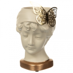 Керамическая ваза "Magnificent", белая (8700-019)