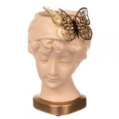 Керамическая ваза "Magnificent", розовая (8700-018)