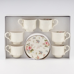 Набір "Вечір у саду" на 6 персон, білий, 260 мл (9292-008)