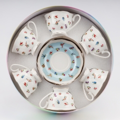 Набір "Небесний бузок" на 6 персон, білий, 230 мл (9292-015)