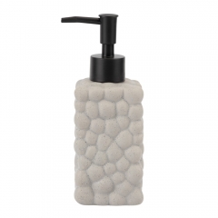 Диспенсер для мыла "Пузыри", серый, 6*17,5 см СПАСЕННАЯ ПОЗИЦИЯ (9277-031)