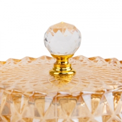 УЦІНКА Ємність для зберігання "Золоті моменти", 13 см(сколи на кришці) (00BR-9034-012)