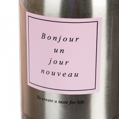 Термос металевий з чохлом «Вітання» (300 мл) (0005J/A)