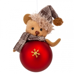 Елочная игрушка "Тедди", 12 см (9139-008)