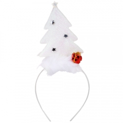 Новогодний ободок "Серебряная елка", 26 см (9139-020)