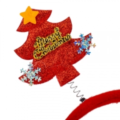 Новогодний ободок "Елки", 22 см. * Рандомный выбор дизайна. (9147-003)