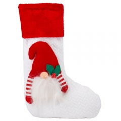 Новогодний сапог "Санта", 43 см. * Рандомный выбор дизайна. (9147-006)