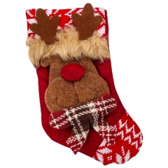 Новогодний сапожок "Рождественские друзья", 23 см * Рандомный выбор дизайна (9147-008)