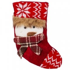 Новогодний сапожок "Рождественские друзья", 23 см * Рандомный выбор дизайна (9147-008)