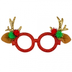 Новогодние очки "Веселые рожки", 21 см (9147-010)