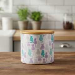 Ёмкость для хранения "Радужные коты", 500 мл (4003-001)