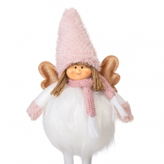 Фигурка "Праздничная фея", розовая, 42 см (6023-008)